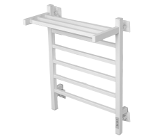 Полотенцесушитель электрический Comfysan Marte-K EC-6 60/50 с полкой, белый Полотенцесушитель электрический Comfysan Marte-K EC-6 60/50 с полкой, белый