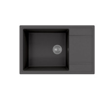 Кухонная мойка Florentina ЛИПСИ 20.505.D0780.302, антрацит 