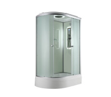 Душевая кабина AvaCan D3012R LED матовый Хром 