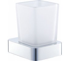 Стакан для зубных щеток с держателем WONZON & WOGHAND, Хром WW-8321 
