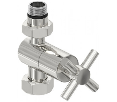 Вентиль Сунержа G 1/2" НР х G 3/4" НГ прямой крест цвет-сталь (без покрытия) 00-1409-1234 