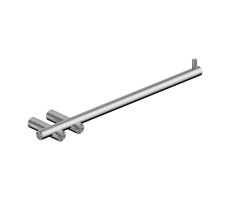 Полотенцедержатель ABBER Osten 316 AA1854BST сталь брашированная 