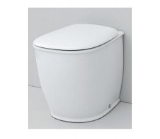 Унитаз приставной Artceram, Azuley AZV002 01 00 цвет-Glossy White, сидение отдельно Унитаз приставной Artceram, Azuley AZV002 01 00 цвет-Glossy White, сидение отдельно