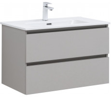 Тумба с раковиной Aquanet Вега 2.0 80 2 ящ. цв.бежевый (раковина Flat) 00344774 Тумба с раковиной Aquanet Вега 2.0 80 2 ящ. цв.бежевый (раковина Flat) 00344774