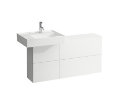 Пенал Laufen Kartell 4.0829.1.033.640.1 Белый матовый 