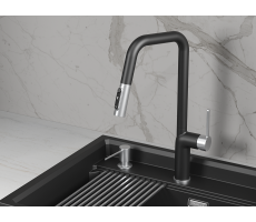 Смеситель для кухни GRANULA 9011, ТУРМАЛИН Смеситель для кухни GRANULA 9011, ТУРМАЛИН