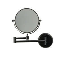 Зеркало косметическое FIXSEN черное Hotel D15 FX-31021B 