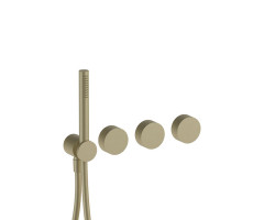 Смеситель для душа термостат Fantini AF/21 27 P6 A817B Золото 