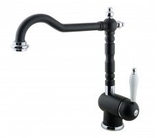 Смеситель для раковины Timo Morea 2406F anthracite матовая  