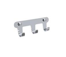 Планка 3 крючка Fixsen PRACTICA, хром FX-805-3 