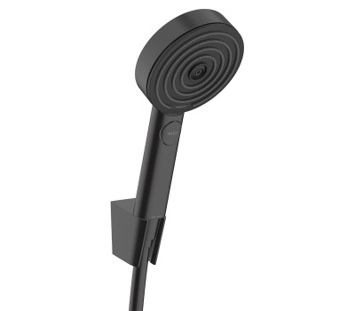 Душевой гарнитур Hansgrohe Pulsify 24302670 черный матовый Душевой гарнитур Hansgrohe Pulsify 24302670 черный матовый