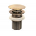 Донный клапан для раковины Bronze de luxe Универсальный 21972 бронза 