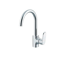 Смеситель для кухни Bravat Pure F7105161C Хром 