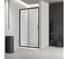 Душевая дверь Veconi Vianno VN-46B, 1100x1950, черный, стекло прозрачное VN46B-110-01-C5  Душевая дверь Veconi Vianno VN-46B, 1100x1950, черный, стекло прозрачное VN46B-110-01-C5