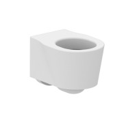 Унитаз подвесной, безободковый Scarabeo 8812/CL BUCKET цвет White (сиденье отдельно)