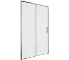 Душевая дверь Aquanet Pleasure Evo 110 AE65-N110-CT профиль хром, прозрачное стекло 