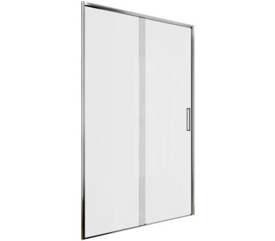 Душевая дверь Aquanet Pleasure Evo 110 AE65-N110-CT профиль хром, прозрачное стекло 