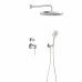 Встраиваемый комплект для душа Feramolli Sole SCN6, никель 