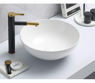 Умывальник CeramaLux 104MW белый матовый 