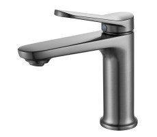 Смеситель для раковины Shevanik S4301T, оружейная сталь