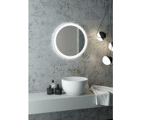 Зеркало с подсветкой ART&MAX Napoli AM-Nap-600-DS-F-White 
