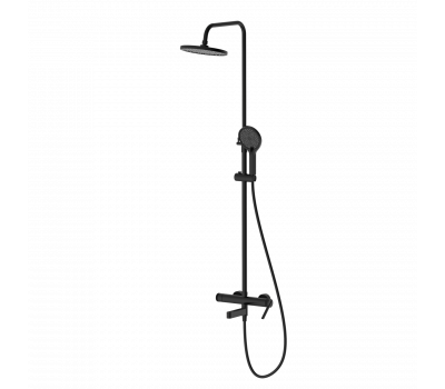 Душевая система со смесителем DQ Bonn черный DA1703705 