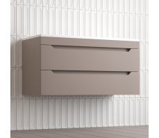 Тумба подвесная Style Line Остин под раковину Фортуна 100 2 ящ тауп темный эмаль PLUS ЛС-00002410-1 Тумба подвесная Style Line Остин под раковину Фортуна 100 2 ящ тауп темный эмаль PLUS ЛС-00002410-1