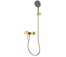 Смеситель для душа AQUAme Asti AQM6413BG Золото шлифованное 