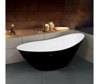 Акриловая ванна 150х75 ESBANO London (black) ESVALONDB черная