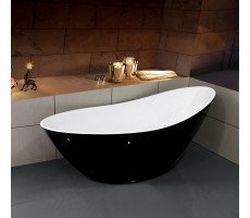 Акриловая ванна 180х80 ESBANO London (black) ESVALONDB черная