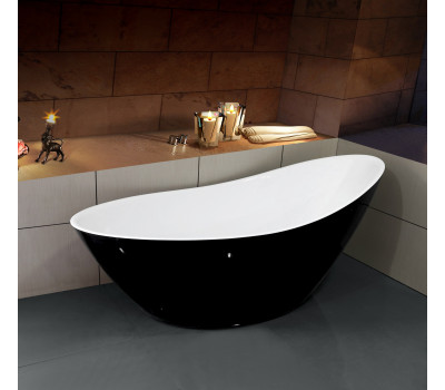 Акриловая ванна 180х80 ESBANO London (black) ESVALONDB черная Акриловая ванна 180х80 ESBANO London (black) ESVALONDB черная
