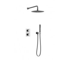 Душевая система с термостатом AltroBagno Unione 040409 GrMt сталь 