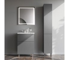 База под раковину напольная AM.PM Gem M90FSX06022GM32 Графит матовый База под раковину напольная AM.PM Gem M90FSX06022GM32 Графит матовый