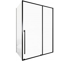 Душевой уголок Allen Brau Fantasy 150x100 3.11009.31 + 3.11014.31 черный матовый 