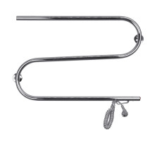 Полотенцесушитель элктрический Domoterm S-образный DMT 112 42x70 EK R Хром 