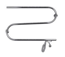 Полотенцесушитель элктрический Domoterm S-образный DMT 112 42x70 EK R Хром 