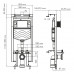 Система инсталляции для унитазов WasserKRAFT Dinkel 58TLT.010.ME.PG02  