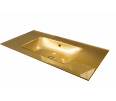 Столешница стекло Armadi Art 100см моноблок ЗОЛОТО 852-100-G Столешница стекло Armadi Art 100см моноблок ЗОЛОТО 852-100-G