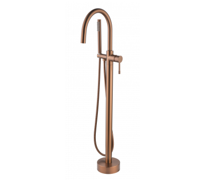 Смеситель напольный COPPER BRUSHED Boheme 469-CB брашированная медь 