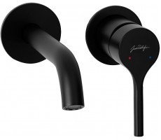 Смеситель для раковины Elate с внутренней частью черный Jacob Delafon E28318-BL Смеситель для раковины Elate с внутренней частью черный Jacob Delafon E28318-BL