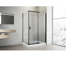 Душевой угол с поддоном Royal Bath  RB  HPV-T-BL 120х80х213 (прозрачное) черный 