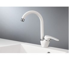 Смеситель для кухни GRANULA 1024, АРКТИК (БЕЛЫЙ) Смеситель для кухни GRANULA 1024, АРКТИК (БЕЛЫЙ)