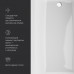 Ванна акриловая 180x80 см AM.PM Gem W93A-180-080W-A Белый 