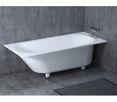 Ванна из искусственного камня Salini ORNELLA KIT 170х75 102421M S-Stone цвет: белый матовый