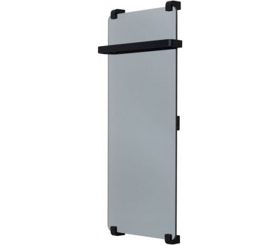 Полотенцесушитель электрический Allen Brau Infinity 100x44 с рейлингом, черный браш Полотенцесушитель электрический Allen Brau Infinity 100x44 с рейлингом, черный браш