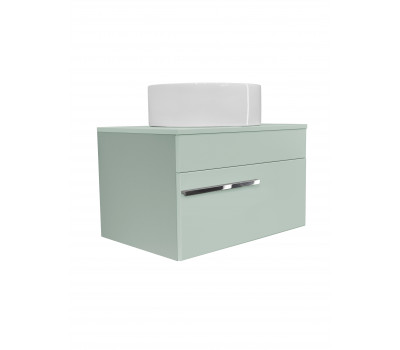 Тумба Runo Вудлайн 65 подвесная оливковая под накладной умывальник 00-00004897 Тумба Runo Вудлайн 65 подвесная оливковая под накладной умывальник 00-00004897