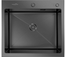Кухонная мойка TOKITO OKA врезная 60х50 см графит (TOK-OKA-6050-GF) Кухонная мойка TOKITO OKA врезная 60х50 см графит (TOK-OKA-6050-GF)