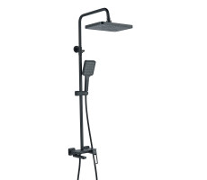 Душевая система Shevanik S6826H, черный