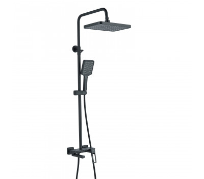 Душевая система Shevanik S6826H, черный