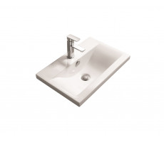 Раковина керамическая (врезная сверху)  SantiLine SL-2101(60) 